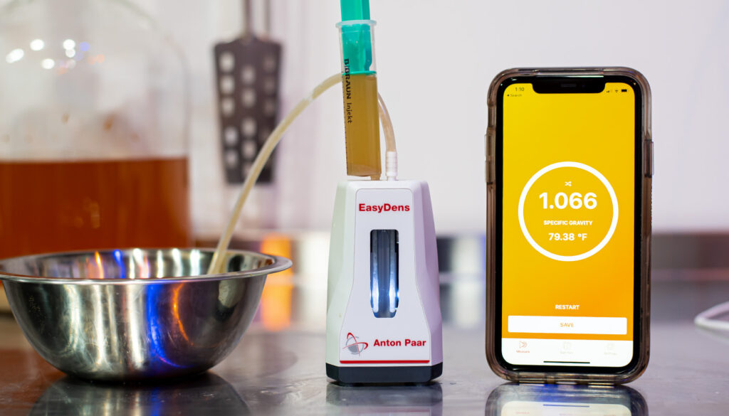 Anton Paar EasyDens Gen 2 Digital Hydrometer Review Hazy and Hoppy
